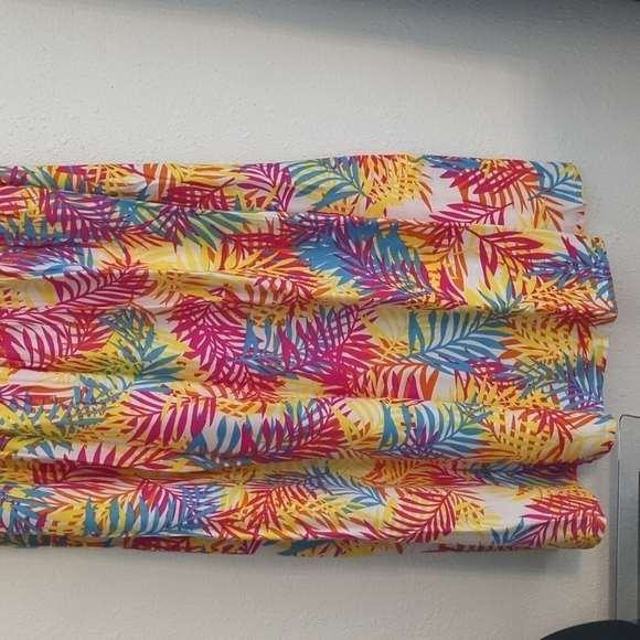 Expressions Catalog Colorful Summer Beachy Boho Maxi Dress Size Small Hawaii - Picture 2 of 10